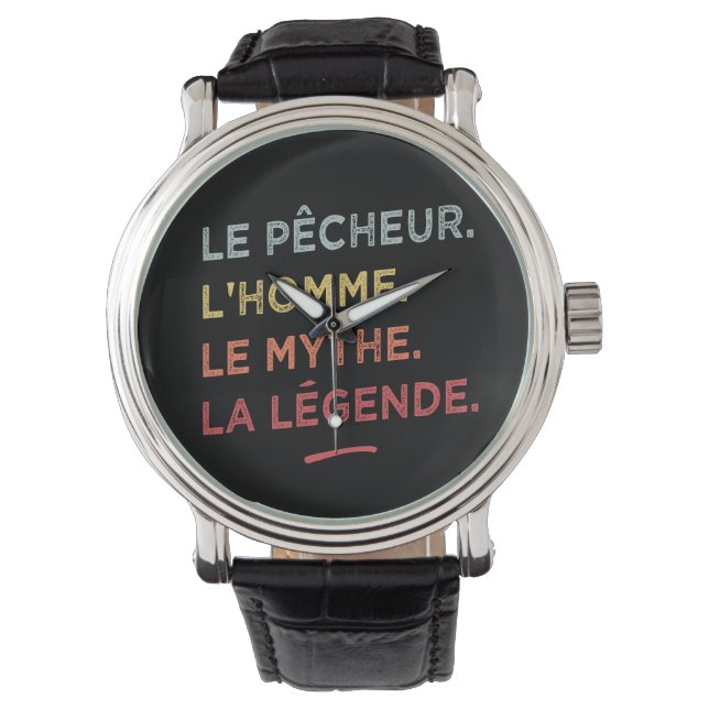 Le pêcheur l'homme le mythe la légende 腕時計 (正面)