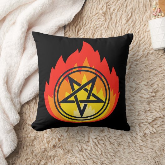 Le pentagrame ardant  クッション (ブランケット)