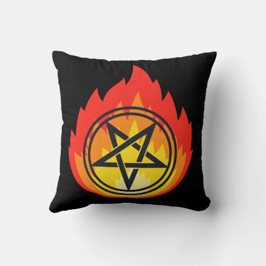 Le pentagrame ardant  クッション (裏面)