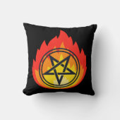 Le pentagrame ardant  クッション (正面)
