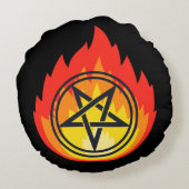 Le pentagrame ardant  ラウンドクッション (裏面)