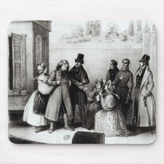 「Le Pere Goriot'の性能 マウスパッド (正面)