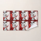  Le père noël cool  バスタオルセット (ハンドタオル)