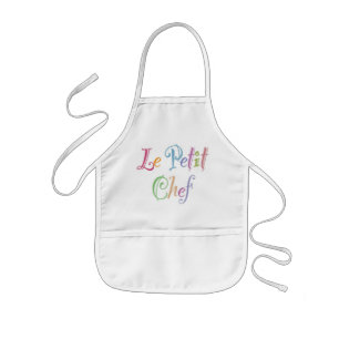 Le Petit Chefの子供のエプロン 子供用エプロン