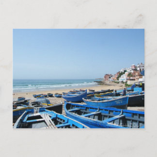 Le petit port de Taghazout ポストカード