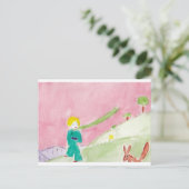 le petit prince ポストカード (スタンド正面)