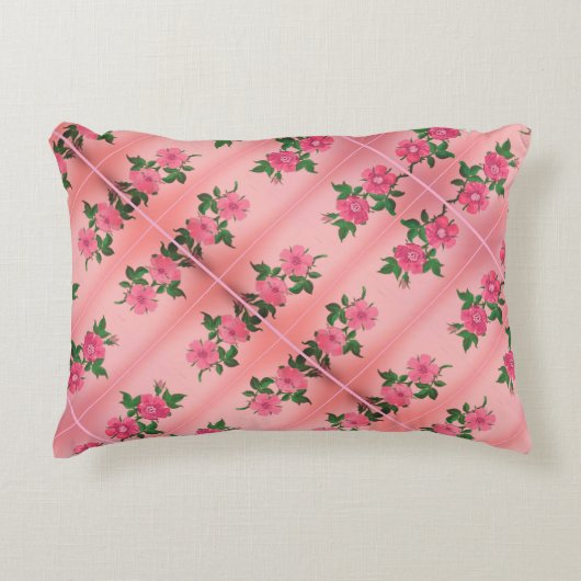 Le petite fleur pillowcase アクセントクッション (正面)