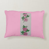 Le petite fleur pillowcase アクセントクッション (裏面)