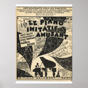 Le Pianoのimitatifとamusant ポスター