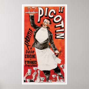 Le Picotin Vintageの食糧広告の芸術 ポスター