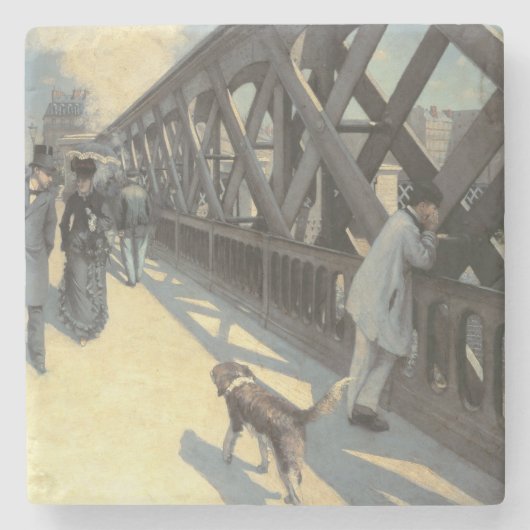 Le Pont de L'Europe 1876年 ストーンコースター (正面)