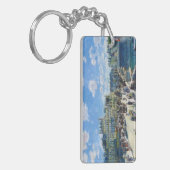 Le Pont-NeufのパリピエールAugusteルノアールの絵を描くこと キーホルダー (正面左)