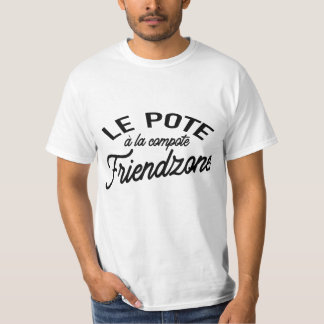 le pote à la compote friendzone tシャツ