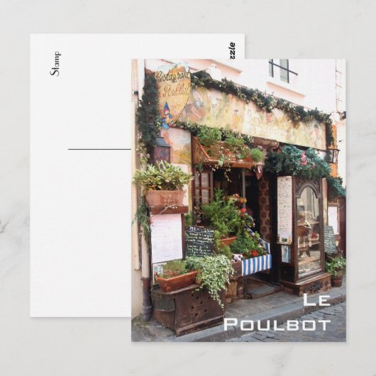 Le Poulbot Postcard ポストカード (正面/裏面)