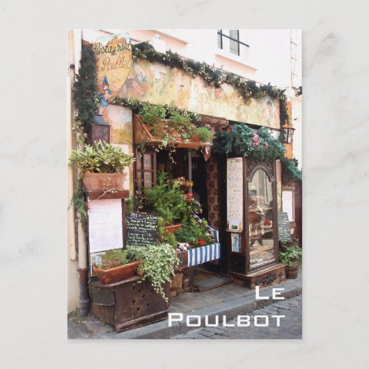 Le Poulbot Postcard ポストカード (正面)