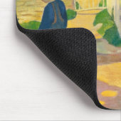 Le Pouldu 1890年の農家(キャンバスの油) マウスパッド (コーナー)