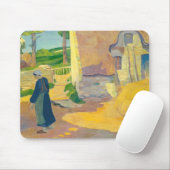 Le Pouldu 1890年の農家(キャンバスの油) マウスパッド (マウス)