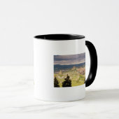 Le Puy enVelayの全景 マグカップ (正面右)