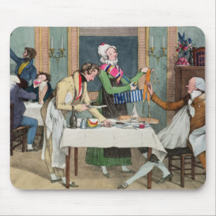 Le Restaurantのパブ。 Rodwellおよびマーティン著、1820年(c マウスパッド