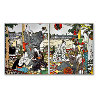 Le Restaurant Shikian, version Comics マグネット名刺