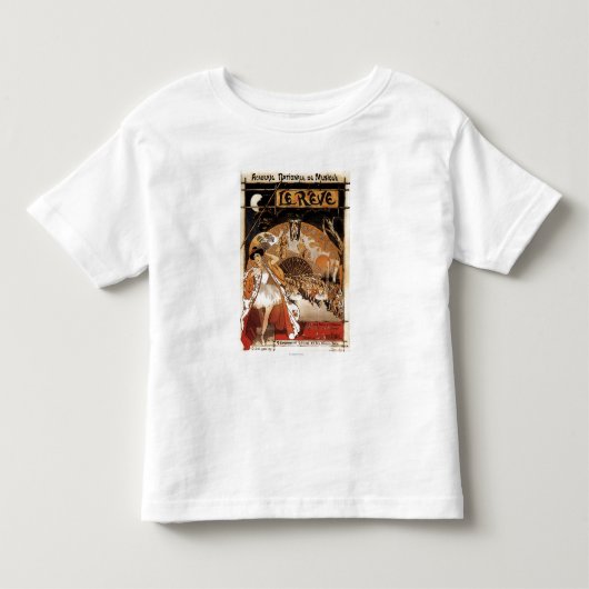Le Reve Balletの性能のオペラハウス トドラーTシャツ (正面)