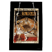 Le Reve Balletの性能のオペラハウス ミディアムペーパーバッグ (裏面)