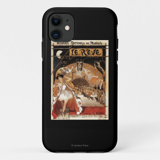 Le Reve Balletの性能のオペラハウス Case-Mate iPhoneケース (裏面)