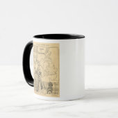 Le Rireからの女王のビクトリア漫画 マグカップ (正面左)