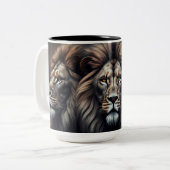 LE ROI LION ツートーンマグカップ (正面左)