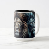 LE ROI LION ツートーンマグカップ (正面右)