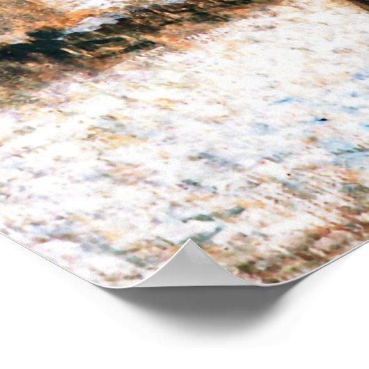 Le Sidaner: House in Snow ポスター (角)