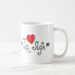Le Sigh コーヒーマグカップ