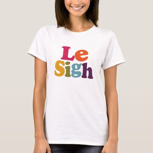 Le sigh. tシャツ (正面)