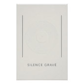 Le Silence du Vinyle - Poster ポスター (正面)