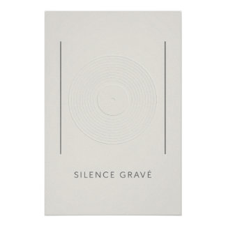 Le Silence du Vinyle - Poster ポスター