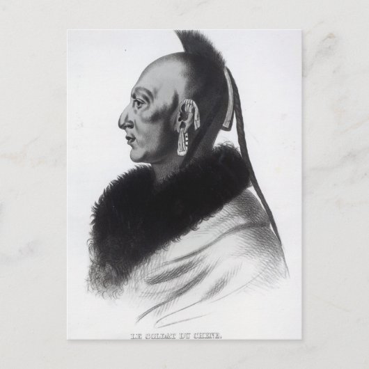 Le Soldat du Cheneのオーセージの責任者 ポストカード (正面)
