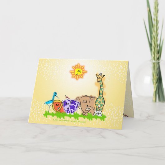 Le Soleil、le soleil カード (正面)