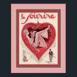 Le Sourrireデコフランスのマガジンカバー ポスター<br><div class="desc">ルカラフル・ソフランスのウレの雑誌の表紙。標準11x14を示す。標準の8x10および16x20も利用可能で、同様に、サイカスタムズやキャンバスのウォールアート。</div>