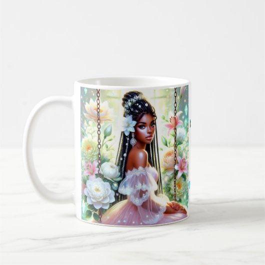 Le succès commence avec un bon café, belle tasse コーヒーマグカップ (左)