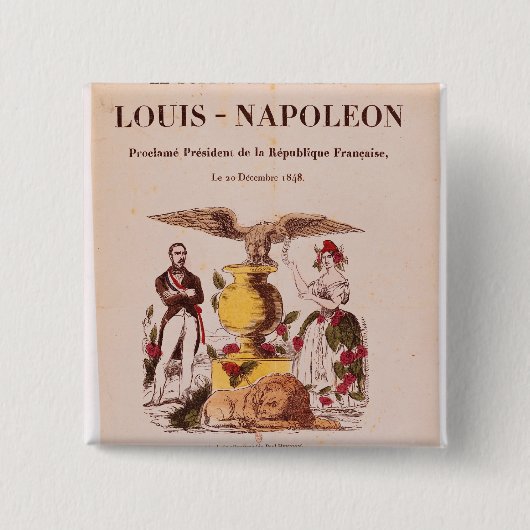 Le Suffrage Universel 缶バッジ (正面)