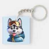 Le Super Husky Aventurier キーホルダー (裏面)