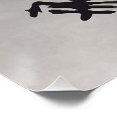 Le symbole Vegvisir autour d'un crâne ポスター (コーナー)