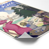 Le Touquet-Paris-Plage Vintage Poster 1920s ポスター (角)