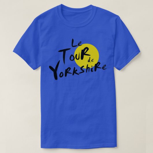 Le Tour de Yorkshire  Tシャツ (デザイン正面)