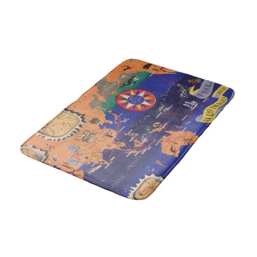 Le Tour du Monde バスマット (アングル)