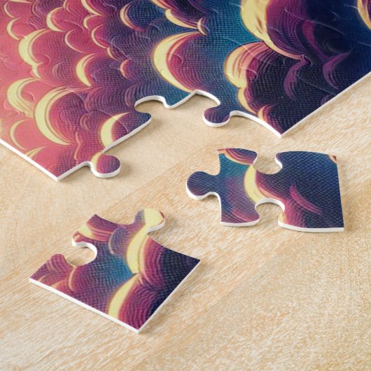 Le trident Ukrainien ジグソーパズル (側面)