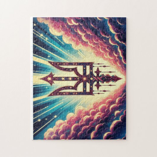 Le trident Ukrainien ジグソーパズル (縦)