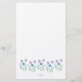 le tulipe 便箋 (正面)