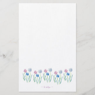 le tulipe 便箋