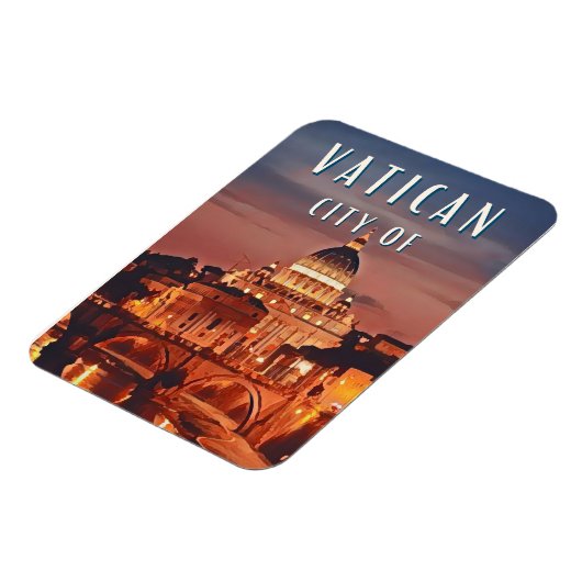 Le Vatican : un musée à ciel ouvert マグネット (左側)